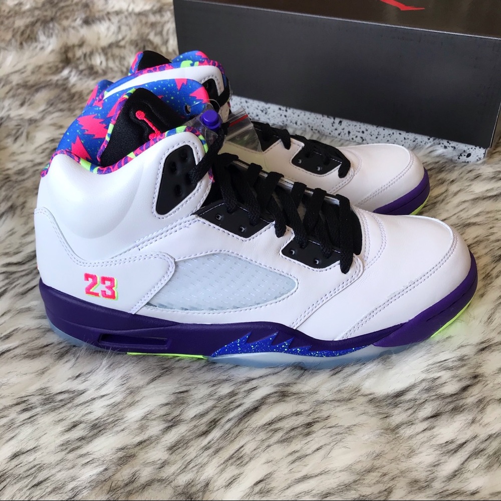 Air Jordan 5 Retro DB3335 100 ghost green - Picture 8 of 9